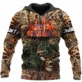 thumbnail image 3 of Sudadera con capucha de moda de otoño con diseño de león y lobo, piel de tigre blanco, estampado 3D por todas partes, para hombre, sudadera unisex con cremallera, chaqueta informal, 3 of 5