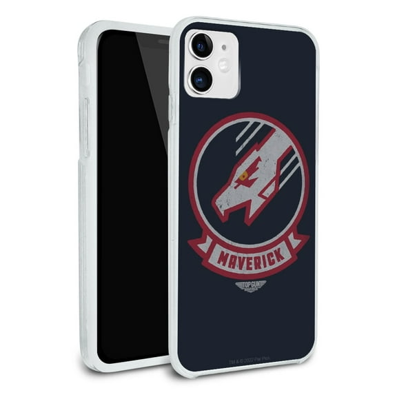 Top Gun: Maverick Patch Protective Slim Fit Hybrid Rubber Bumper Case Fits Apple iPhone 8, 8 Plus, X, 11, 11 Pro,11 Pro Max