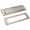 Satin Nickel-1 Pack, variant on Solid Brmail Slot With Interior Frame 10" X 3" Matte Black 2 Packtaiwan