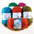 thumbnail image 1 of Worallymy, multicolor, cálido, DIY, hilo de algodón de leche, hilo de suéter para bebé, tejido de punto para niños, manta tejida a mano, hilo de ganchillo Worallymy JD735895304, 1 of 6