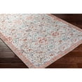 thumbnail image 2 of Livabliss Amelie Vintage Washable Area Rug,2' x 2'11",Pink/Ivory, 2 of 6