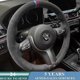thumbnail image 2 of Funda de volante de coche personalizada con trenzado de gamuza para BMW F87 M2 F80 M3 F82 M4 M5 F12 F13 M6 F85 X5 M F86 F33 X6 M F30 M Sport, 2 of 5