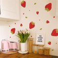 thumbnail image 3 of Conjunto de pegatinas de pared MACHAO fresa decoración dormitorio sala de estar cocina, 3 of 5
