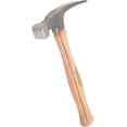 G06993 Brick Hammer, 20 Oz Bricklayers Masonry Hammer, 12Inch Hickory