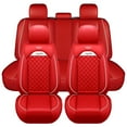 thumbnail image 4 of Maidao Car Seat Covers Full Set for Volkswagen for New Beetle 1997-Present Leather Compatible Airbag Water Resistant Front Rear Cushion Protector, 4 of 8