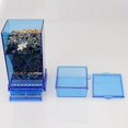 thumbnail image 6 of No Mess Bird Feeders, Automatic Parrot Feeder Cage Accessories, Transparenty Acrylic Parakeet Seed Container No-Spill Food Feeder Drinker for Small Birds Canary Cockatiel Finch, 6 of 8
