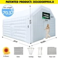 thumbnail image 5 of Warsun 20x16.50 ft White Event Outdoor Canopies, Inflatable, 5 of 8