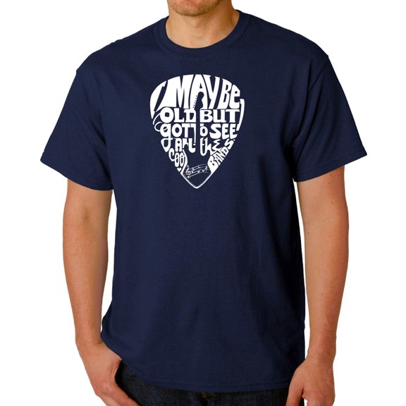 Men's Word Art T-shirt - Guitar Pick