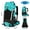 Black, variant on 60L Waterproof Hiking Backpack - Durable Outdoor Camping & Travel Rucksack with Rain Cover, Orange