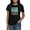 Black, variant on - Resting Beach Face Color Women's Dark T Shirt - Women's Traditional Fit Dark T-Shirt