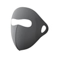 thumbnail image 4 of Cubierta facial máscara facial con bucles de oreja ajustables protección ar transpirable y secable para viajar viajar al aire libre senderismo gris oscuro, 4 of 8