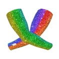 thumbnail image 2 of Daiia Glitter Rainbow UV Sun Protection Arm Sleeves - Cooling Compression Arm Sleeve - Sports & UV Arm Sleeves for Men & Women, 2 of 8