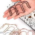 thumbnail image 2 of Music Clip Piano Book Page Clip Metal Bookmark Page Holder Rose gold, 2 of 7