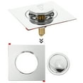 thumbnail image 1 of TABLETREANDS Tapón Universal Para Lavabo Con Para Cabello Y Hermético Plateado, 1 of 7
