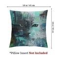 thumbnail image 4 of nygtbtfer Throw Pillow Covers Polyester Pillow Case,Fashionable Decorative Square Pillowcases Covers for Couch Sofa Bed,Living Room Sofa,,(2 pcs),Abstract Grey and Blue White, 4 of 7