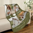 thumbnail image 4 of Personalised Blanket, Custom Blanket, Personalised Photo Blanket,Customized Flannel Blankets for Father, Mom, Lover, Kids, Friends, Pet, Birthday, Christmas - Personalised Gifts for Women Men., 4 of 6