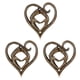 thumbnail image 5 of Escultura en forma de Corazón Matsuzay madera rústica decoración para fiesta de boda, 5 of 6