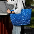 thumbnail image 7 of Honeii A Blue Glitter for Tote Bag with Adjustable Strap,Beach Bag, Waterproof Sandproof Beach Tote Bag, Large Capacity Foldable Beach Bags, 7 of 7