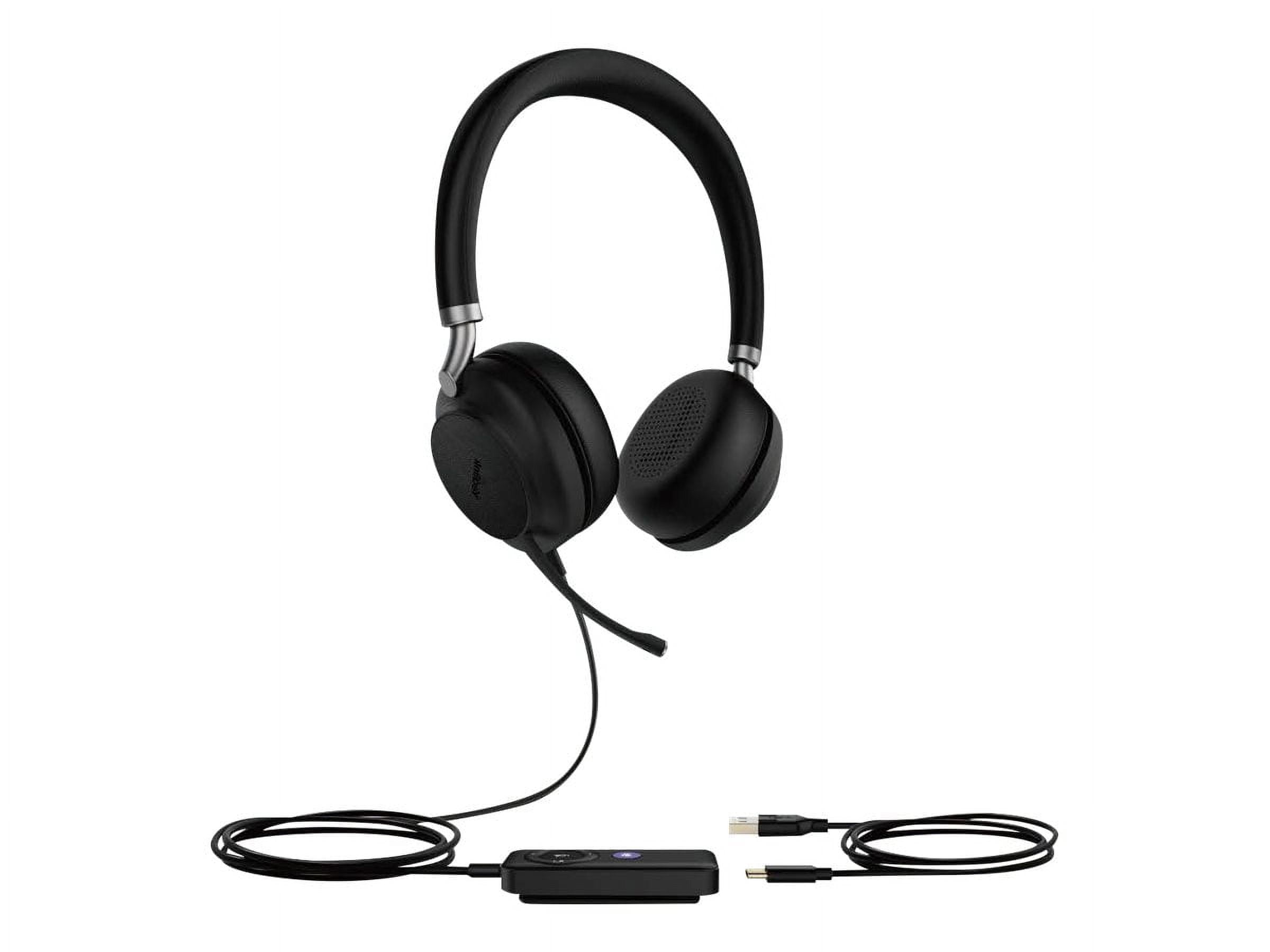 Poly Voyager 5200 Headset with USB-A to Micro USB Cable, Noise