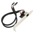thumbnail image 4 of Mini PCI E Gigabit Ethernet Card, RJ45 LAN NIC Card Gold Pin 1000Mbps Wide Applicability Efficient Heat Dissipation  For Desktop, 4 of 8
