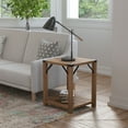thumbnail image 2 of Rustic Oak 2 Tier Side Table, 2 of 10