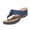Blue, variant on EKVAHL Orthopedic Wedge Flip Flops for Women, Arch Support Thong Sandals, Comfortable Walking Summer Shoes with Breathable Footbed Brown