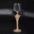 thumbnail image 1 of Wedding Glass Cup, Glass Transparent 2PCS Champagne Flutes  For Weddings Birthdays, 1 of 8