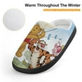 thumbnail image 4 of Kids Winnie The Pooh Slippers Boys Girls Non-Slip Fuzzy House Slippers Warm Soft Plush Winter House Shoes Slip-On Shoes, 4 of 7