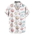 thumbnail image 4 of COSFO Hawaiian Button Up Shirt Men Short Sleeve Summer Tops Tropical Relaxed Fit Collared with Pocket Mens Shirts Casual, 4 of 6