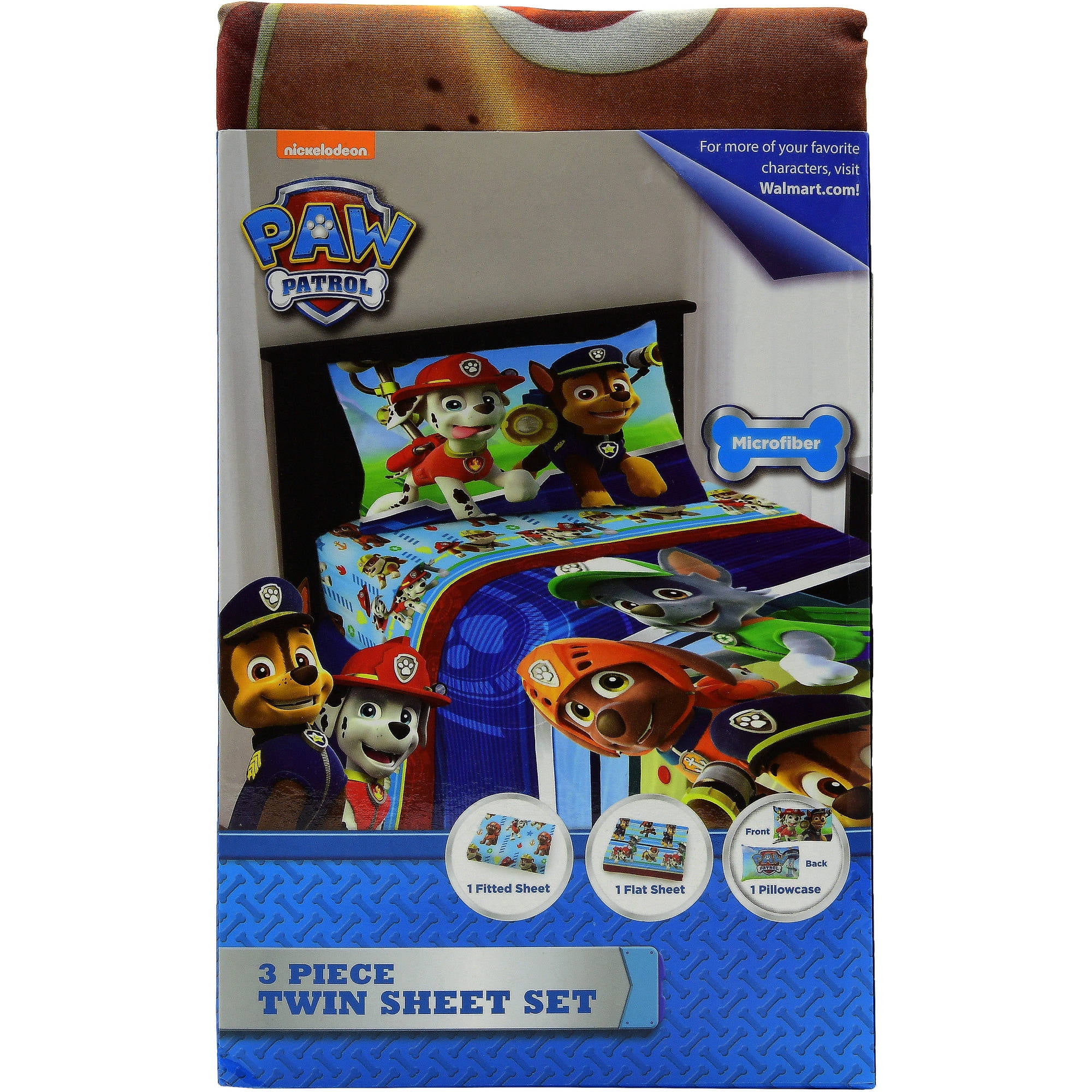 paw patrol bedding twin set