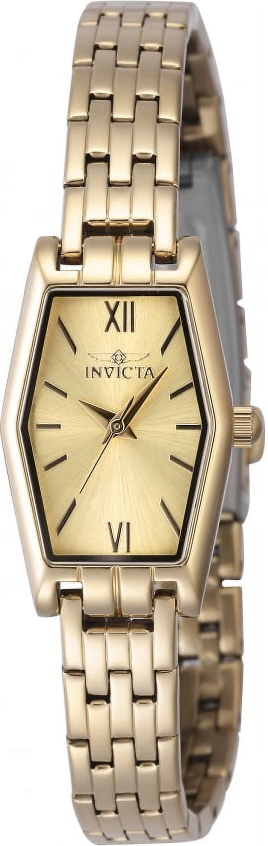Invicta Women's 0134 Wildflower 18K Gp Ss Gold-Tone Dial 18K