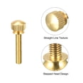 thumbnail image 4 of 5uds Moleteado Pulgar Tornillos, M4x25mm Latón Hombro Pernos Escalonado Agarre Perillas Sujetadores para PC, Electrónico, Mecánico, 4 of 5