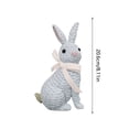 thumbnail image 2 of Binwennn Vine Effect Resin Rabbit Easter Decoration Table Rabbit Easter Decoration Spring Rabbit Decoration Statues Family Farmhouse Statues Ornament Christmas Decorations And Third Christmas Ornament, 2 of 6
