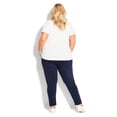 thumbnail image 3 of Avenue Women's Plus Size Contrast Pocket Knit Pants, 3 of 6