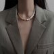 thumbnail image 4 of Collar de perlas de agua dulce Brillar Gargantilla simple de moda Electrónica, 4 of 5