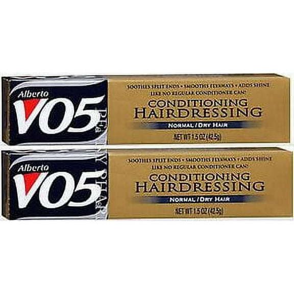 VO5 Conditioning Hairdressing for Normal/Dry Hair 1.5oz GOLD ( 2 Tubes )