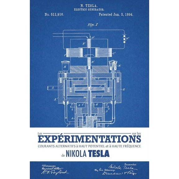 Les expÃ©rimentations sur les courants alternatifs Ã  haut potentiel et Ã  haute frÃ©quence de Nikola Tesla, (Paperback)
