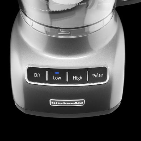KITCHENAID KFP0711CU 7-Cup Food Processor (Contour Silver) - Refurbished
