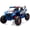 Blue, variant on Kids 2-Seater UTV, 24V 4WD Electric Ride-On Vehicle with Parent Remote Control, 4x75W Motors, 4 Shock Absorbers, Plush Leather Seats, Safety Belts, Music, Radio and LED Lights