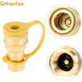thumbnail image 4 of EcoNesxp inch Natural Gas Propane Quick Connect Adapter Solid Brass 1/2 inch Gas Quick Connect Kit, 4 of 5