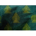 thumbnail image 4 of oneOone Cotton Silk Fabric Leaves & Tree Block Print Sewing Fabric BTY 42 Inch Wide, 4 of 4