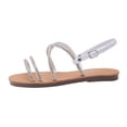 thumbnail image 2 of Sandalia Plana Brillos Correa De Ajuste, 2 of 4