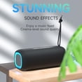 thumbnail image 2 of Altavoz Bluetooth COOPERS inalámbrico IPX5 con luz RGB impermeable, 2 of 6