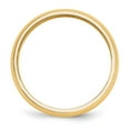 thumbnail image 2 of Auriga Fine Jewelry 14K Yellow Gold 5mm Half-Round Wedding Band for Women Size 5.5, 2 of 6