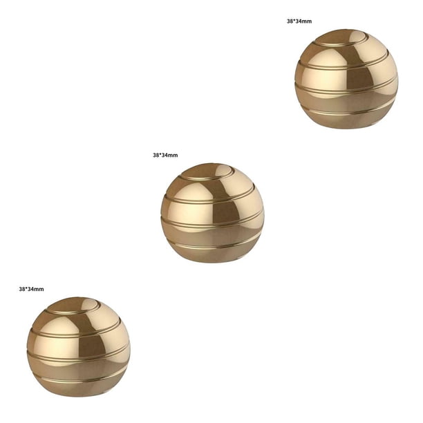 Juguete giratorio Vogacara Aluminio Oro 38x34mm