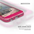 thumbnail image 5 of lg tribute hd case, zizo [ion series] w/ [lg tribute hd screen protector] transparent clear [military grade tested] lg tribute hd ls676 / lg x style, 5 of 7