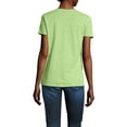 thumbnail image 4 of Hanes Women's X-temp Short Sleeve V-neck Tee, 4 of 5