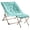 Ottoman mint, variant on Comfy Saucer Chair for Adults, Soft Faux Fur Folding Lounge Chair for Bedroom Living Room Dorm Rooms Flexible Reading Chair for Teens Kids, X-Large Foldable Chair (Faux Fur-Blue)