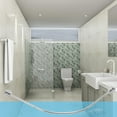 thumbnail image 5 of IFANLANDOR 3 Pcs Stretchable Corner Shower Rod Adjustable Metal for Bathroom Accessories, 5 of 5