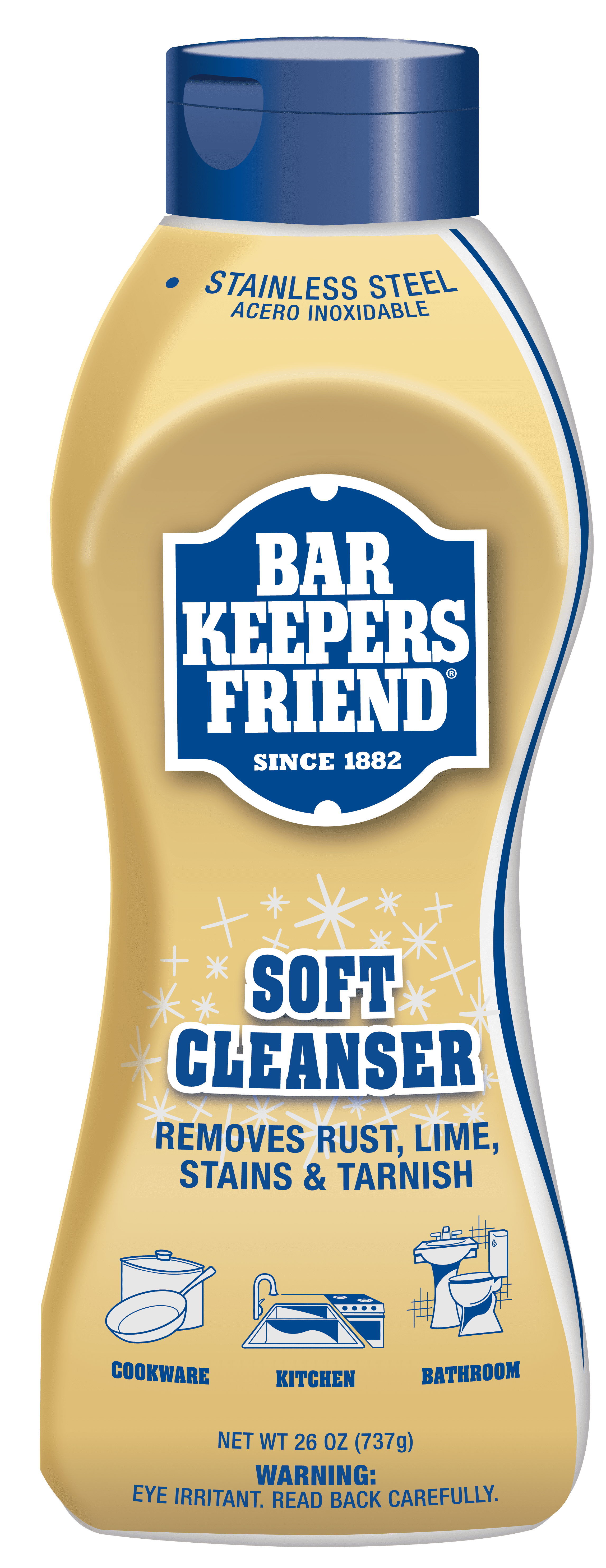 Bar Keepers Friend Soft Cleanser Liquid, 26 fl oz